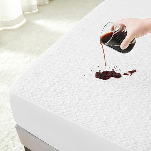 Waterproof Bamboo Twin Mattress Protector