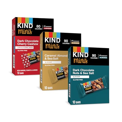 30 Count KIND Mini Nut Bars Variety Pack
