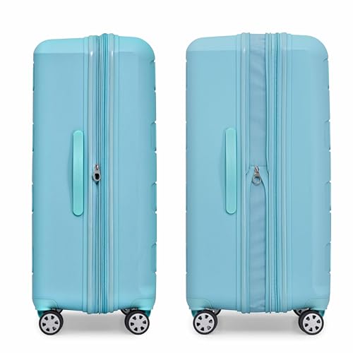 Indestructible Expandable Spinner Luggage by Traveler's Choice