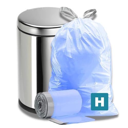 200 Count Drawstring Trash Bags, Simplehuman Code H Compatible