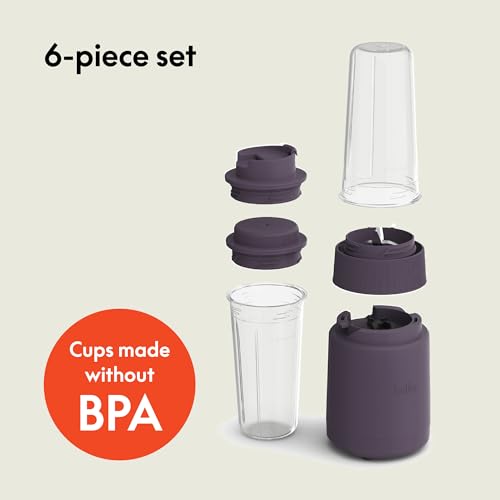 6 Pcs BELLA Portable Blender & Juicer Set