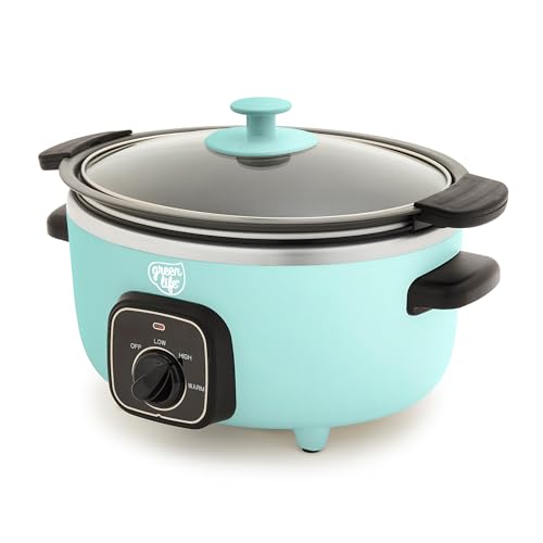 GreenLife 3.5 Quart Ceramic Nonstick Slow Cooker