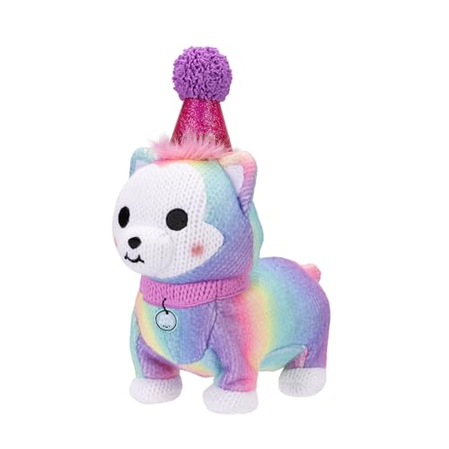 Rainbow Party Plush Toy with Music & Surprise!
