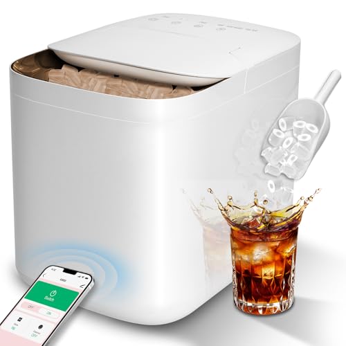 33lb Countertop Ice Maker with Self-Cleaning and App