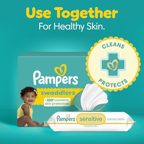 168 Count Pampers Swaddlers Size 3 Diapers