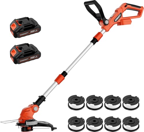 2 Battery 20V Cordless 12-Inch String Trimmer