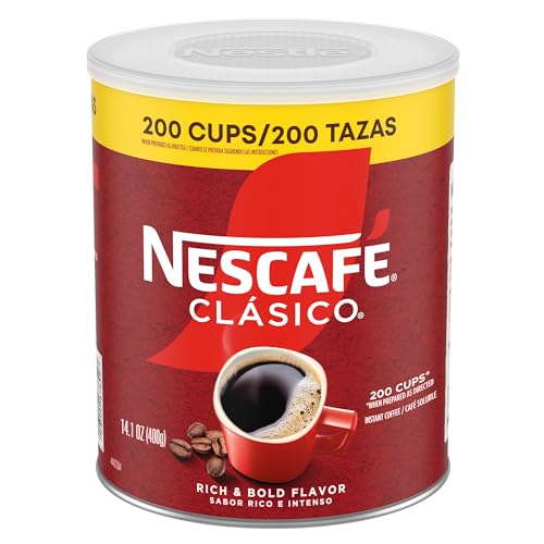 Nescafe Clasico Dark Roast Instant Coffee 14.1 Oz