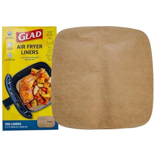 100 Count Glad Air Fryer Parchment Liners