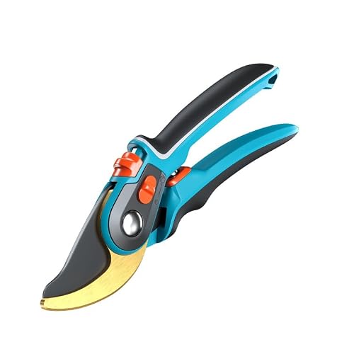 Bypass Garden Pruning Shears, 1-Inch SK5 Steel Blades