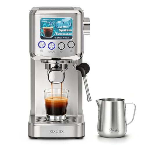 Cold Brew Espresso Maker with Milk Frother
