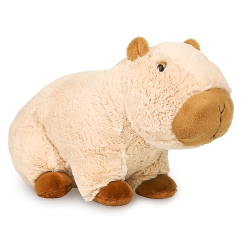 9-Inch Kawaii Capybara Plush Pillow