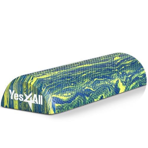 Yes4All 12-Inch EVA Half Foam Roller