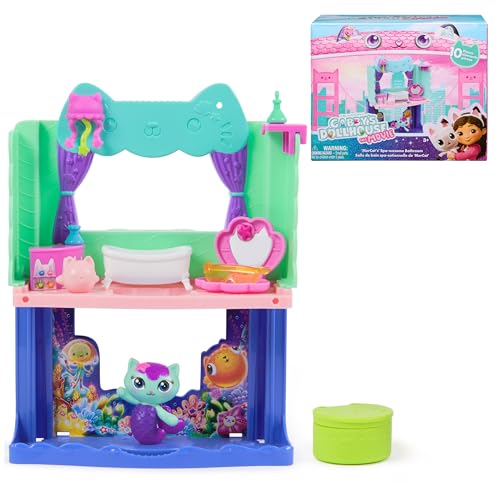 Gabby's Dollhouse MerCat Spa Bathroom Playset