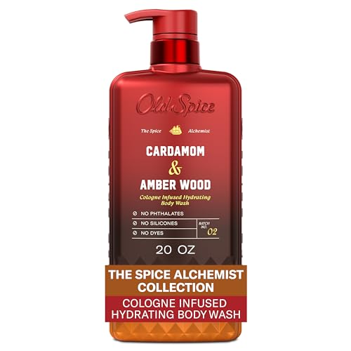 20 fl oz Old Spice Cardamom Amber Body Wash