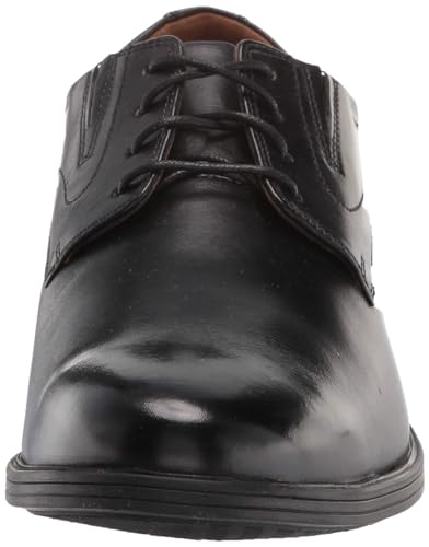Clarks Black Leather Oxford Shoes for Men