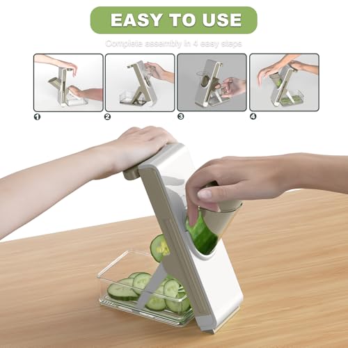 Eletronova Mandoline Slicer for Kitchen Vegetables