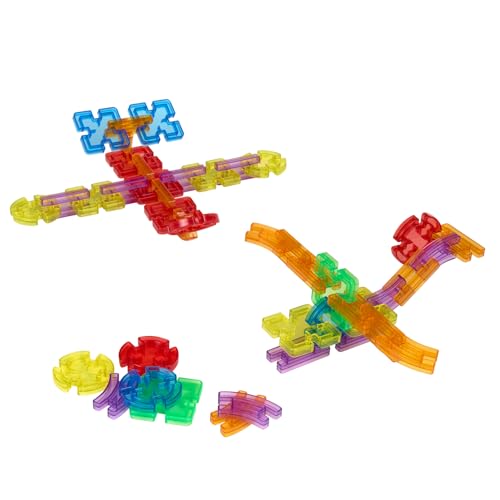 90 Piece Translucent Jigsaw Connectors Set