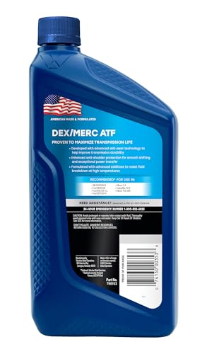 Case of 6 Valvoline DEX/MERC ATF Transmission Fluid 1 QT