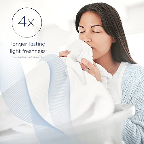 Downy Light Laundry Scent Booster Beads for Washer, Ocean Mist, 24 oz, with No Heavy Perfumes