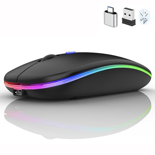 Bluetooth Wireless Mouse for Laptop and PC