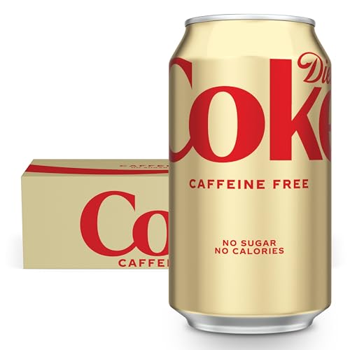 12 Pack Diet Coke Caffeine Free Soda Cans