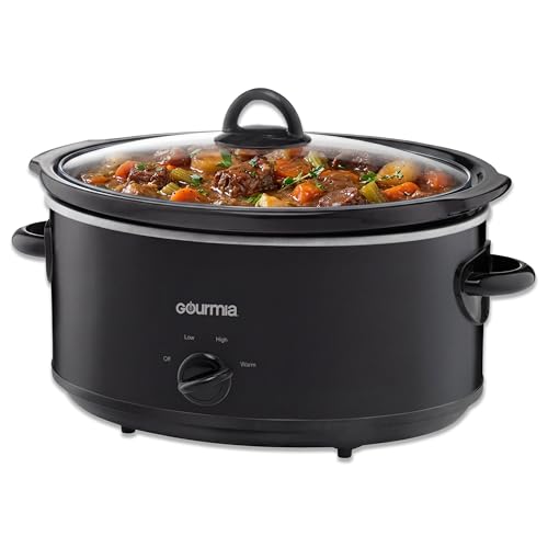 Gourmia 6 Quart Manual Slow Cooker