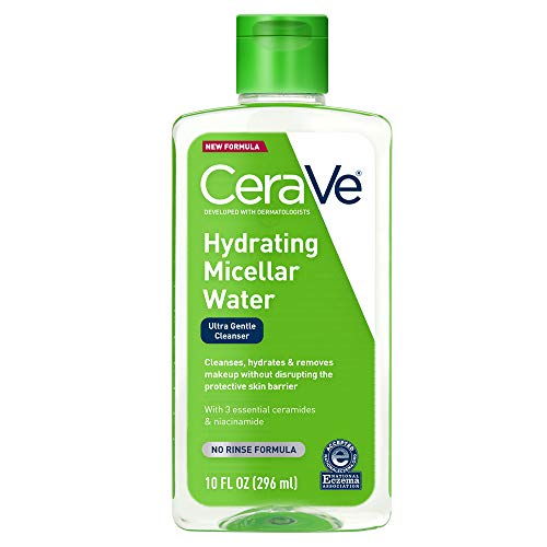 CeraVe Micellar Water Hydrating Cleanser & Makeup Remover 10oz