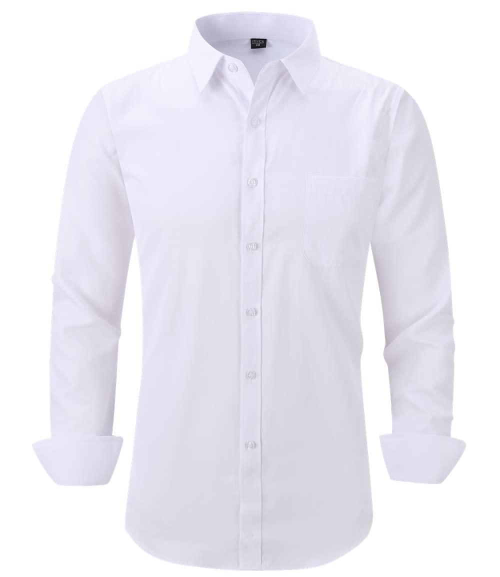Men's Regular-Fit Long Sleeve Dress Shirt