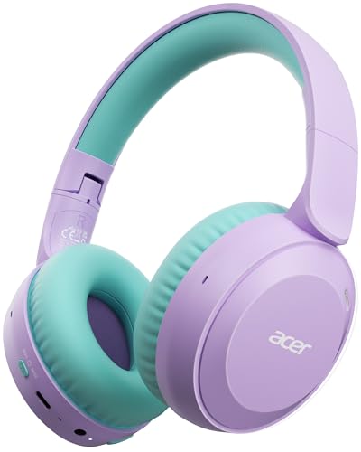 Acer Kids Wireless Bluetooth Headphones with Volume Limiter