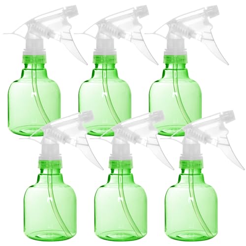 6 Pack 8 Ounce Empty Plastic Spray Bottles