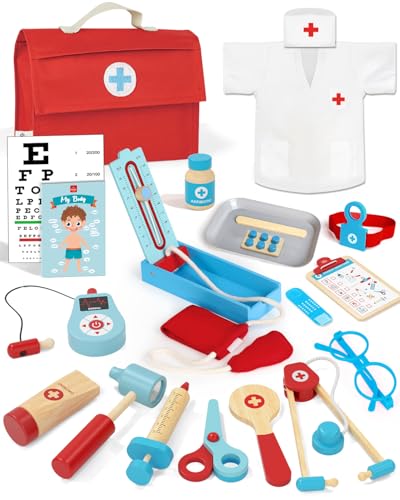 Lehoo Castle Kids Doctor Playset with Costume