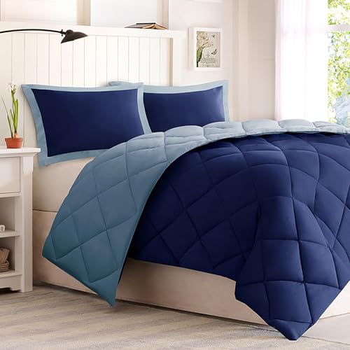Twin/Twin XL Reversible Down Alternative Comforter Set
