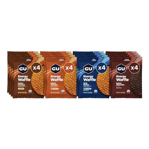 16 Count GU Energy Stroopwafel Variety Pack (Kuf K-D)
