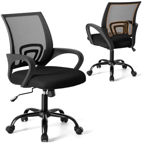 Ergonomic Mesh Mid-Back Office Chair