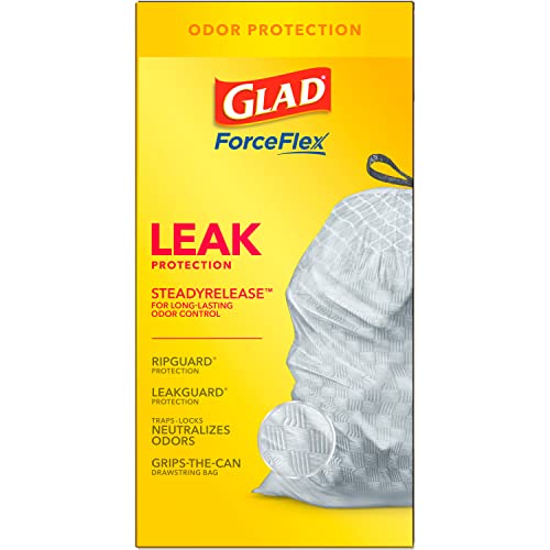 40 Count Glad ForceFlex Kitchen Trash Bags