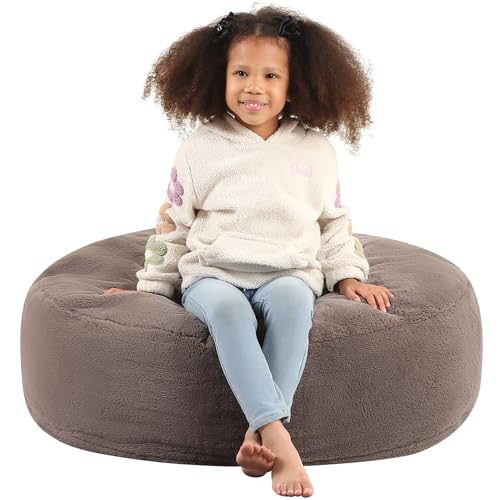 2-in-1 Kids Bean Bag Chair with Foam Filling