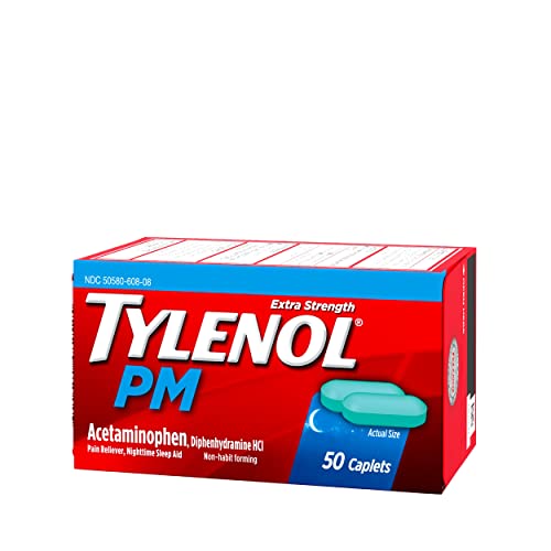Tylenol PM Extra Strength Pain Relief Caplets
