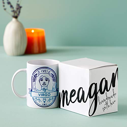 Cricut Beveled Blank Mug, Ceramic-Coated, Dishwasher & Microwave Safe to Decorate, Mug Press & Infusible Ink Compatible,15 Oz Sublimation Mug, Ideal for Crafts and Printing, 6 Count, White