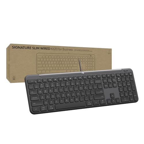 Logitech Signature Slim Wired USB-C Full-Size Keyboard