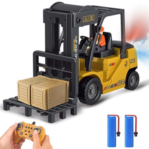 11 Channel Remote Control Forklift Construction Truck Toy