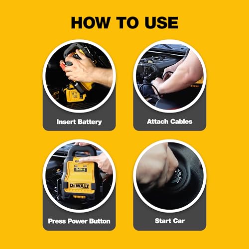 20-Volt DEWALT Jump Starter and Battery Booster