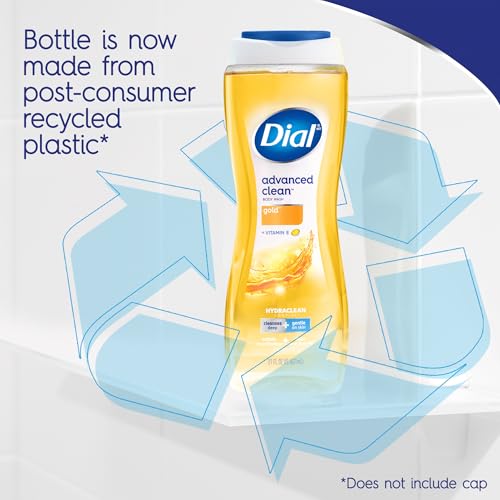 Dial Advanced Clean Body Wash 16 fl oz Pack 4