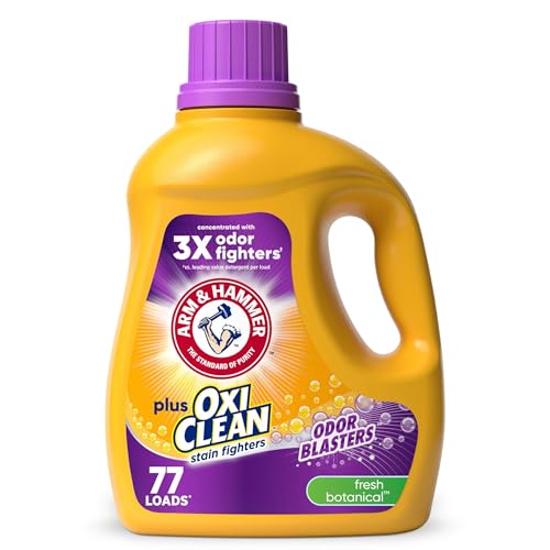 77 Loads Arm & Hammer OxiClean Odor Blasters Detergent