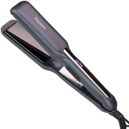 Titanium Ceramic 1.6-Inch Hair Straightener and Curler