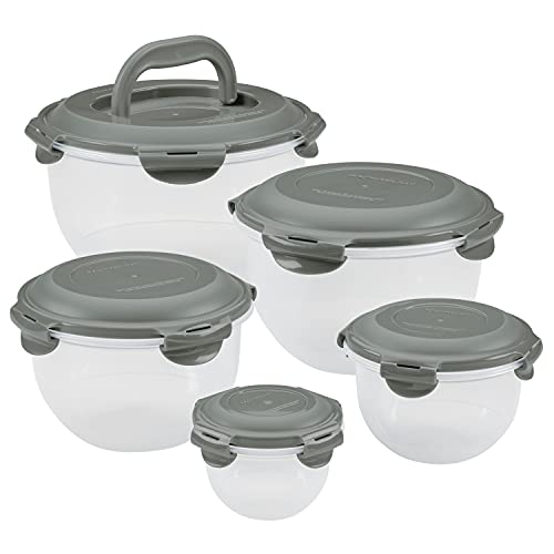 10 Piece Rachael Ray Leakproof Nesting Food Storage Containers
