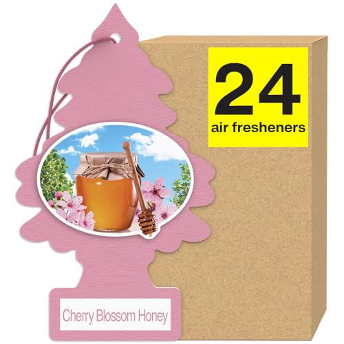 24 Pack LITTLE TREES Hanging Car Air Fresheners