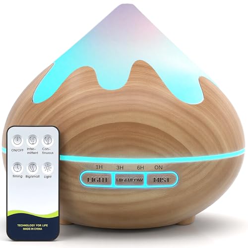 500ML Essential Oil Diffuser Ultrasonic Aromatherapy Machine