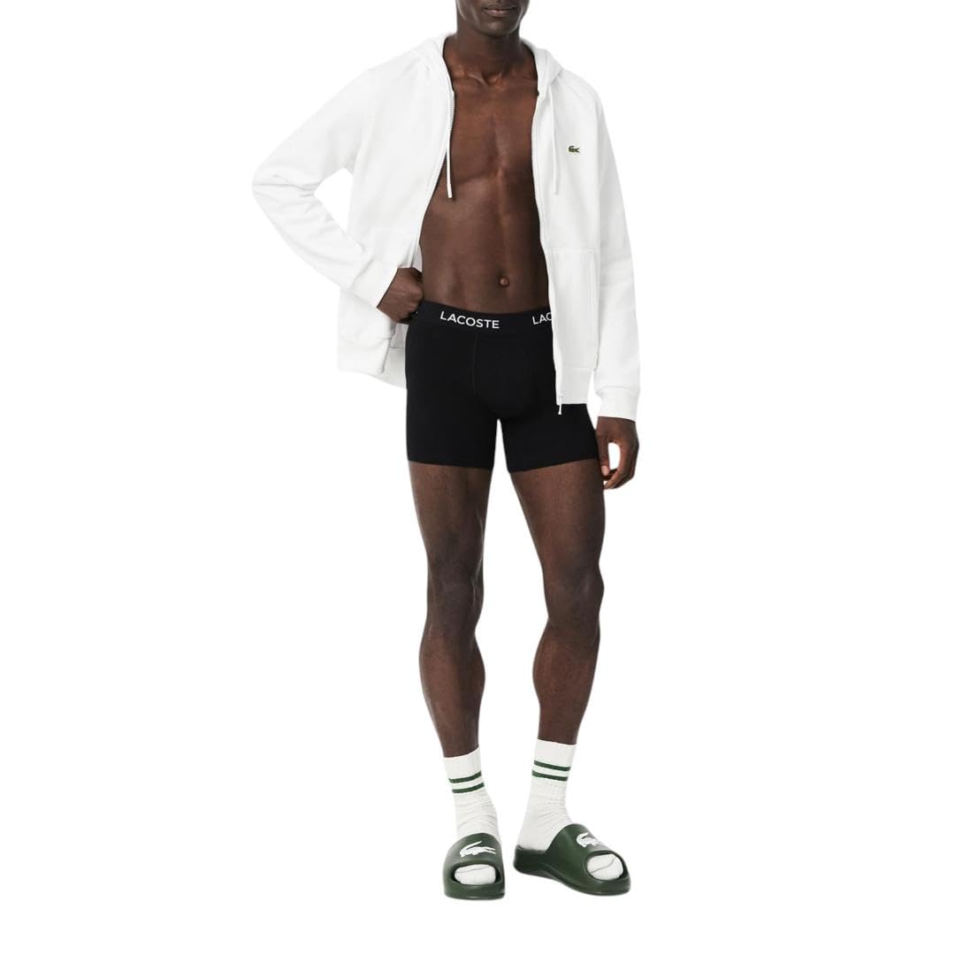 Lacoste Men's Cotton Stretch Boxer Briefs 5-Pack