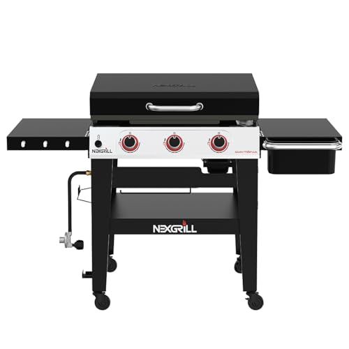 Nexgrill 3-Burner Gas Griddle Flat Top Grill