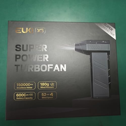 EUKI Cordless Electric Air Duster for Cleaning